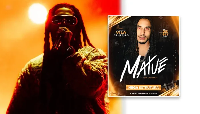 Matuê tem show confirmado no Complexo da Penha
