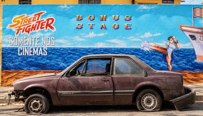 Paramount recria fase bônus de Street Fighter em SP