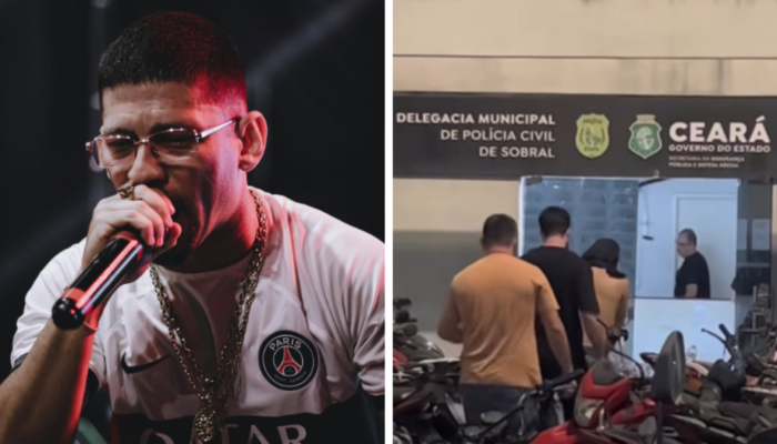 Polícia Civil prende MC Orelha no Ceará a caminho de apresentação; entenda o caso