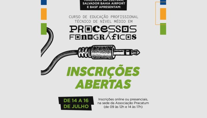 Curso de processos fonográficos Pracatum