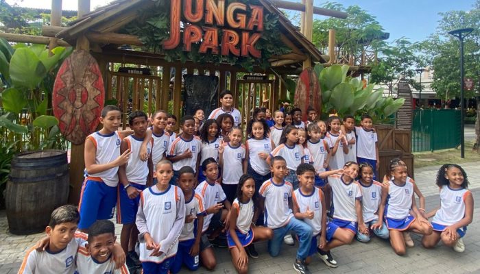Primeiro parque infantil urbano de arvorismo do país recebe centenas de crianças da rede pública de Nova Iguaçu em ação de inclusão social