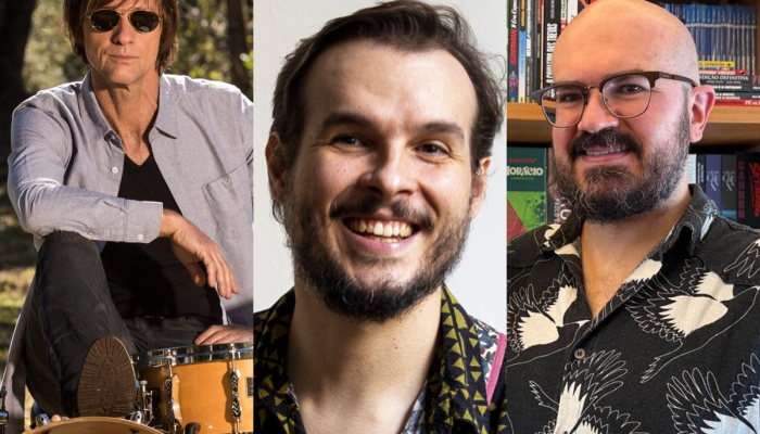 Marcelo Bonfá, Camilo Solano e Daniel Lopes