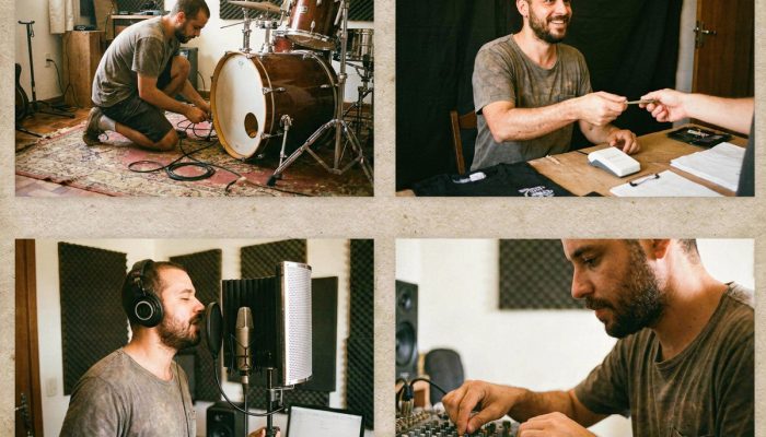 Artista independente se divide em diferentes funções