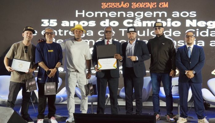 Rapper X, Líder do Câmbio Negro, Recebe Título de Cidadão Benemérito de Brasília na CLDF