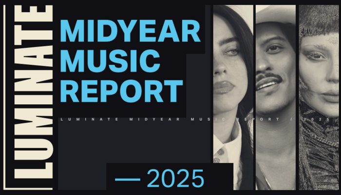 Luminate lança relatório musical do meio do ano em 2025