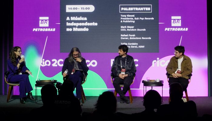 Talita Cordeiro, Tony Kiewel, Rafael Farah e Mark Meyer - música independente