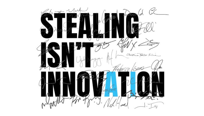 Campanha Roubo Não É Inovação se posiciona contra IA generativa