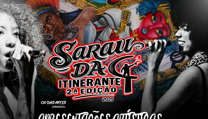 Sarau da Quarta Itinerante Retorna para Espalhar Poesia e Resistência pela Periferia do DF