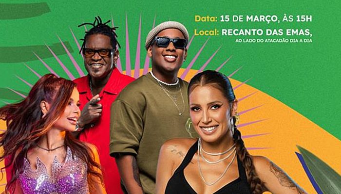 Sesc-DF abre distribuição gratuita de ingressos para o "Sesc + Axé" no Recanto das Emas