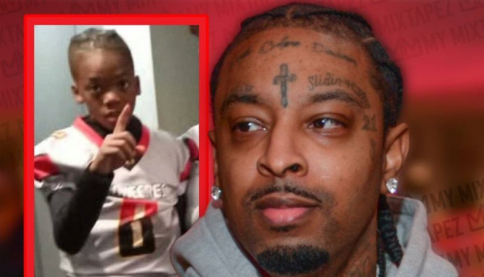 Sobrinho de 21 Savage tira a própria vida aos 14 anos após atirar acidentalmente na irmã de 12