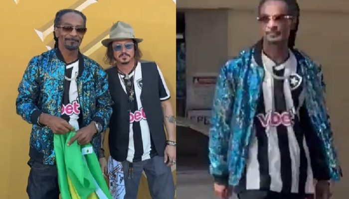 Sósia de Snoop Dogg engana internet e viraliza com camisa do Botafogo