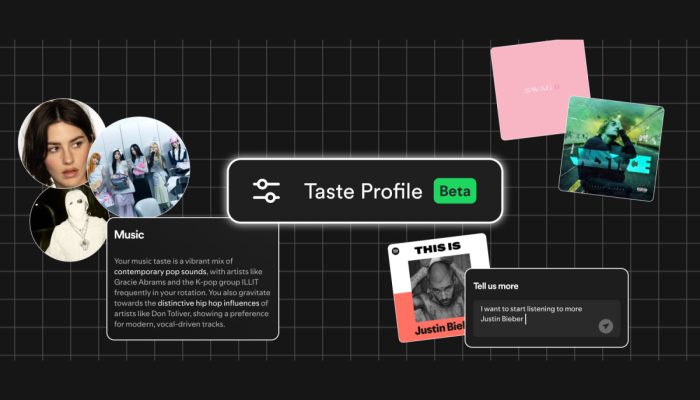 Spotify anuncia o Perfil de Gosto