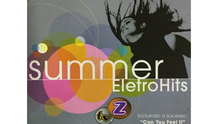 Capa de um dos álbuns Summer EletroHits, Sony, Som Livre