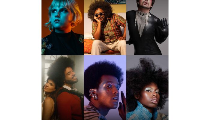 Artistas selecionados para Te Vejo no Palco são Bruna Alimonda, Chico César & Nova Orqustra, Johnny Hooker, Mariana Aydar & Mestrinho, Martte e MC Soffia (Crédito: Divulgação)