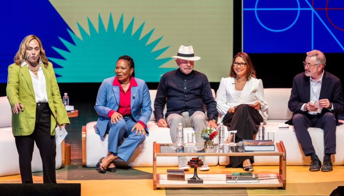 Cissa Guimarães, Margareth Menezes, Lula, Janja e Márcio Elias Rosa