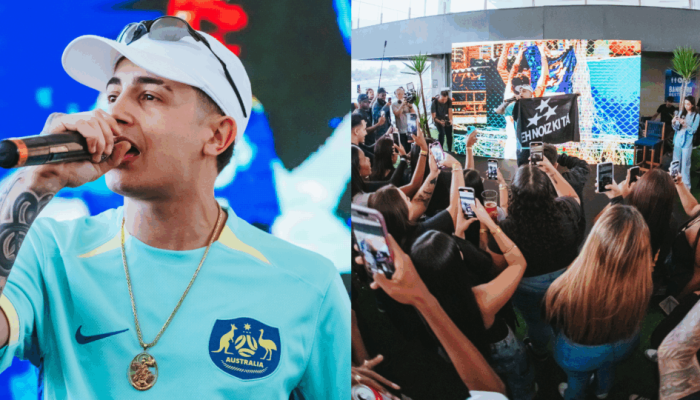 The Town recebeu MC Hariel para uma listening party exclusiva de seu novo álbum “Eh Noiz Ki Tá” • Rap Dab