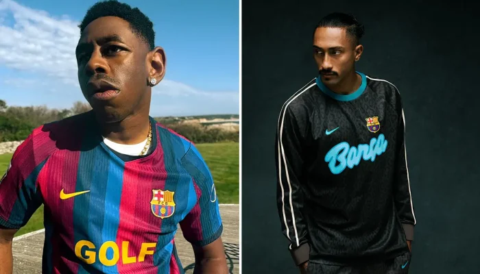 Tyler, The Creator cria camisa do Barcelona com Spotify
