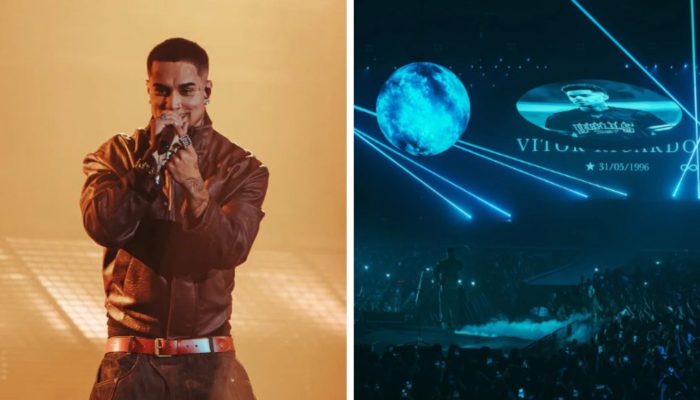 Veigh grava DVD que marca o fim da turnê "Eu Venci o Mundo" e homenageia Victor Cardega